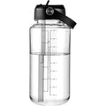 OLDLEY 32 oz Clear Water Bottle with Straw,Tritan BPA-Free, Wide Mouth, Leak Proof - for Gym, Travel, Home, School, Office (Army Green)